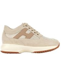 Hogan - Interactive Lace-Up Sneakers - Lyst
