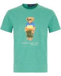 Polo Ralph Lauren - Polo Bear Printed Crewneck T-Shirt - Lyst