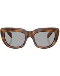 Prada - Eyewear Cat Eye Frame Sunglasses - Lyst