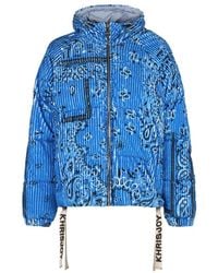 Khrisjoy - Corduroy Zip-Up Down Jacket - Lyst