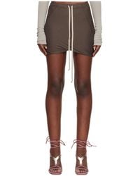 Rick Owens - Temple Buds Drawstring Shorts - Lyst