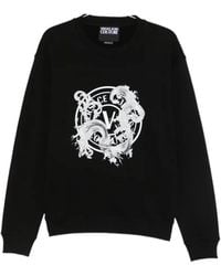 Versace Jeans Couture - Logo Crew-Neck Sweatshirt - Lyst