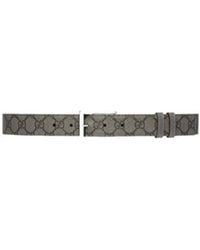 Gucci - Reversible Rectangle Buckled Belt - Lyst