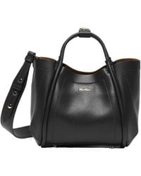 Max Mara - Extra-Small Leather Marine Bag - Lyst