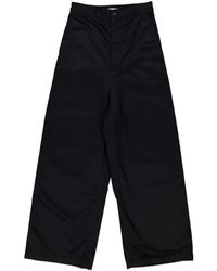 Balenciaga - Low-Crotch Wide-Leg Trousers - Lyst