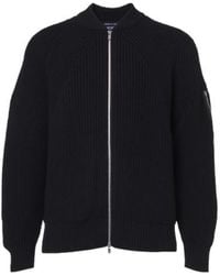 Comme des Garçons - Wool Zip-Up Cardigan - Lyst