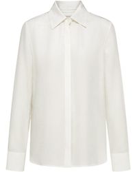 Ferragamo - Gancini-Print Shirt - Lyst