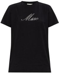 Blumarine - Short Sleeve T-Shirt - Lyst