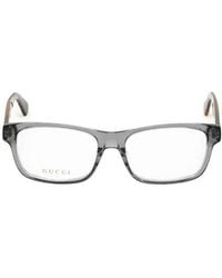 Gucci - Eyewear	Square Frame Glasses - Lyst