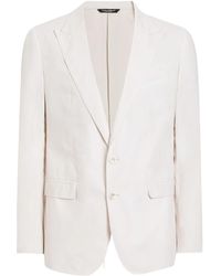 Dolce & Gabbana - Single-Breasted Long Sleeved Blazer - Lyst