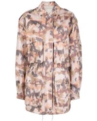 Isabel Marant - Elize Camouflage-Print Jacket - Lyst