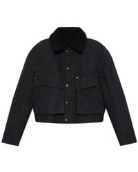 DSquared² - Buttoned Cropped Jacket - Lyst
