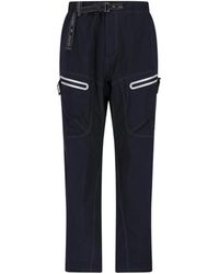 and wander - Buckled Belt Sweatpants - Lyst