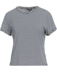 Rag & Bone - Printed Striped T-Shirt - Lyst