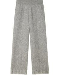 Alanui - Finest Fringed-Hem Trousers - Lyst