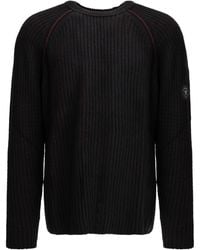 C.P. Company - Lens Ribbed Crew-Neck Knitted Sweater - Lyst