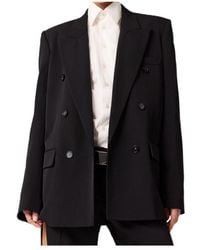 Stella McCartney - Double-Breasted Oversized Blazer - Lyst