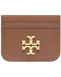 Tory Burch - Eleanor Logo-Plaque Cardholder - Lyst