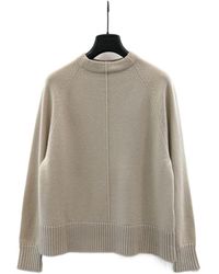 Max Mara - Crewneck Long-Sleeved Jumper - Lyst