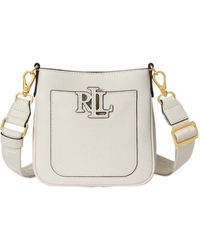 Ralph Lauren - Lauren Logo Patch Cameryn Crossbody Bag - Lyst