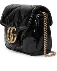 Gucci - Gg Marmont Leather Mini Bag - Lyst