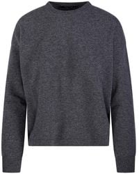 Max Mara - Smmnebbie Crewneck Knitted Jumper - Lyst