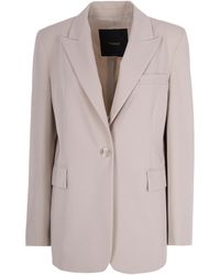 Pinko - Single-Button Blazer - Lyst