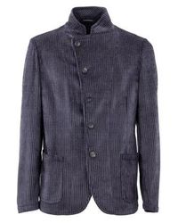 Emporio Armani - Corduroy Three-Button Blazer - Lyst