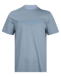 BOSS - Xaston Martin Embossed-Embroidered Logo T-Shirt - Lyst