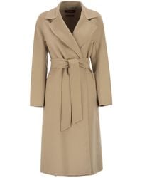 Max Mara - Studio Cles Belted Coat - Lyst
