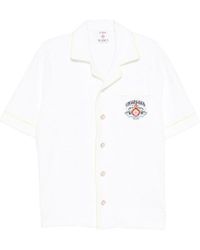 CASABLANCA - Short-Sleeved Towelling Shirt - Lyst