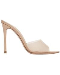 Gianvito Rossi - Pointed-Toe High-Heel Sandals - Lyst
