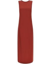 Peserico - Punto Luce Sleeveless Maxi Dress - Lyst