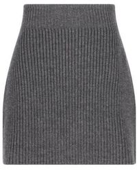 Givenchy - Knitted Mini Skirt - Lyst