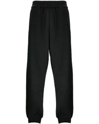 Versace - Rear Baroque-Printed Elasticated Waistband Trousers - Lyst