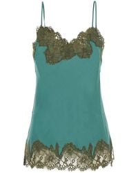 Gold Hawk - Marilyn Lace-Trim Camisole Top - Lyst