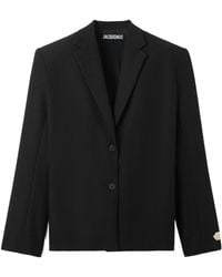 Jacquemus - Single-Breasted Wool Blazer - Lyst