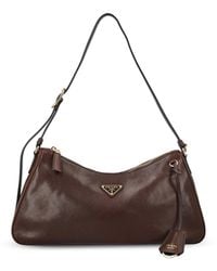 Prada - Zippered Shoulder Bag - Lyst
