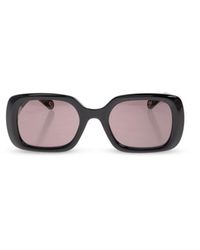 Chloé - Chloé Eyewear Rectangular Frame Sunglasses - Lyst
