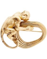 KHAITE - Monkey Brooch - Lyst