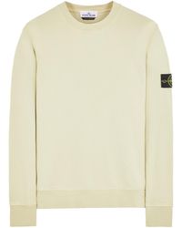 Stone Island - Compass Patch Crewneck Sweatshirt - Lyst