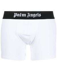 Palm Angels - Elastic Logo Waist Pack Of Two Boxers - Lyst