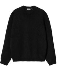 Carhartt - Fuzzy Crew Neck Knitted Sweater - Lyst