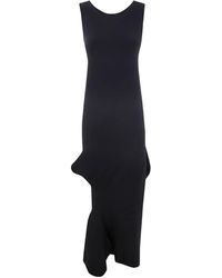Pleats Please Issey Miyake - Asymmetric Sleeveless Dress - Lyst