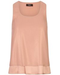 Peserico - Metallic-Finish Layered Top - Lyst