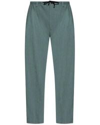 Dries Van Noten - Drawstring-Waist Cropped Trousers - Lyst