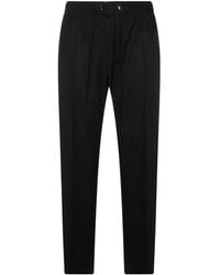 Dolce & Gabbana - Drawstring Flannel Jogging Trousers - Lyst