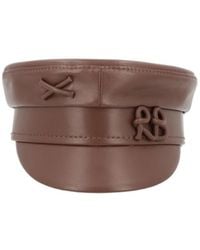 Ruslan Baginskiy - Leather Baker Boy Hat - Lyst