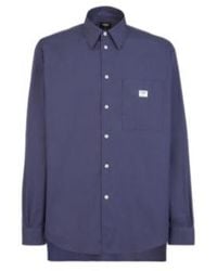 Fendi - Buttoned Long-Sleeved Shirt - Lyst