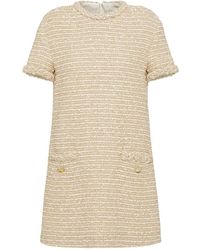 Valentino - Roman Stud Tweed Dress - Lyst